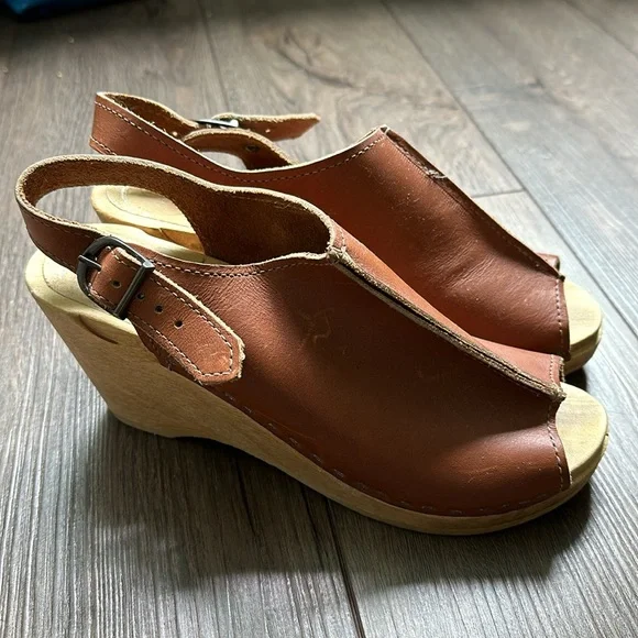 No. 6 clog sandal on wedge 39 - Picture 5 of 7